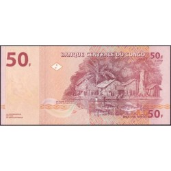 Rép. Démocr. du Congo - Pick 97c - 50 francs - Série KE S - 30/06/2020 - Etat : NEUF