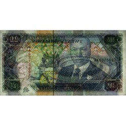 Kenya - Pick 31a - 20 shillings - Série AA - 14/09/1993 - Etat : NEUF