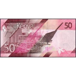 Kenya - Pick 52a - 50 shillings - Série BU - 2019 - Etat : NEUF