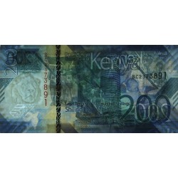 Kenya - Pick 54a - 200 shillings - Série BC - 2019 - Etat : NEUF