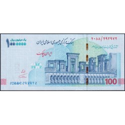 Iran - Pick 164a - 1'000'000 rials / 100 tomans - Série 2088 - 2020 - Etat : NEUF