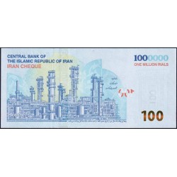 Iran - Pick 164a - 1'000'000 rials / 100 tomans - Série 2088 - 2020 - Etat : NEUF