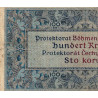 Bohême-Moravie - Pick 6a - 100 korun - 20/08/1940 - Série 15A - Etat : B+