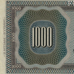 Bohême-Moravie - Pick 14s - 1'000 korun - 24/10/1942 - Série Bc - Spécimen - Etat : SPL