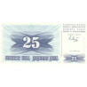 Bosnie-Herzégovine - Pick 11 - 25 dinara - Série DK - 01/07/1992 - Etat : NEUF