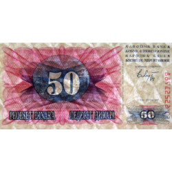 Bosnie-Herzégovine - Pick 12 - 50 dinara - Série FD - 01/07/1992 - Etat : NEUF