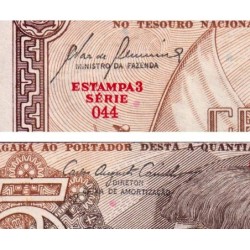 Brésil - Pick 166a - 5 cruzeiros - Série 044 - Estampa 3 - 1961 - Etat : NEUF