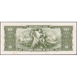 Brésil - Pick 183b - 1 centavo / 10 cruzeiros - Série 3673 - Estampa 2 - 1967 - Etat : NEUF