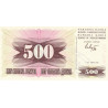 Bosnie-Herzégovine - Sarajevo - Pick 14sar - 500 dinara - Série BB - 01/07/1992 - Etat : NEUF