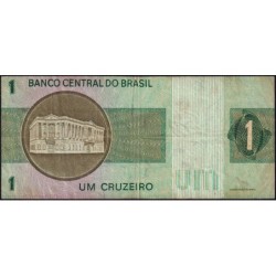 Brésil - Pick 191 - 1 cruzeiro - Série A 01229 - 1970 - Etat : TB-