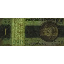 Brésil - Pick 191 - 1 cruzeiro - Série A 01229 - 1970 - Etat : TB-