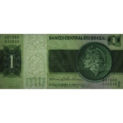 Brésil - Pick 191Ab - 1 cruzeiro - Série B 07080 - 1975 - Etat : NEUF