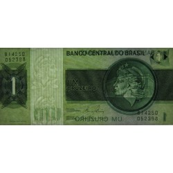 Brésil - Pick 191Ac - 1 cruzeiro - Série B 14250 - 1980 - Etat : NEUF