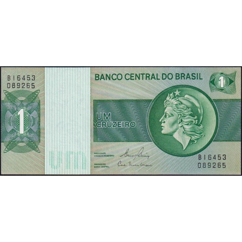 Brésil - Pick 191Ac - 1 cruzeiro - Série B 16453 - 1980 - Etat : NEUF