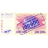 Bosnie-Herzégovine - Pick 34a - 100'000 sur 10 dinara - Série CG - 01/09/1993 - Etat : NEUF