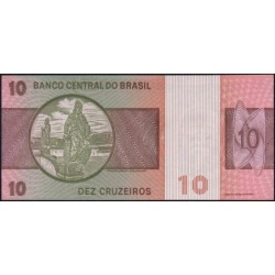 Brésil - Pick 193e - 10 cruzeiros - Série B 04571 - 1980 - Etat : NEUF
