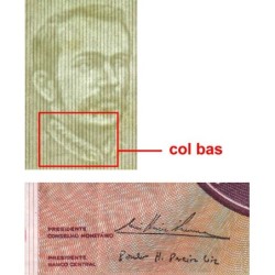 Brésil - Pick 195Aa_3 - 100 cruzeiros - Série A 09920 - 1974 - Etat : TB+