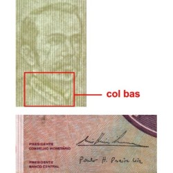 Brésil - Pick 195Aa_3 - 100 cruzeiros - Série A 09923 - 1974 - Etat : TB