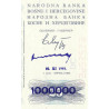 Bosnie-Herzégovine - Pick 35b - 1'000'000 sur 25 dinara - Série CK DC - 10/11/1993 - Etat : NEUF