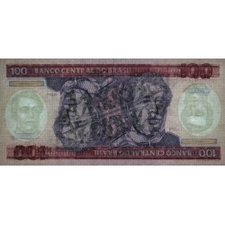 Brésil - Pick 198b - 100 cruzeiros - Série AA 6251 - 1984 - Etat : NEUF