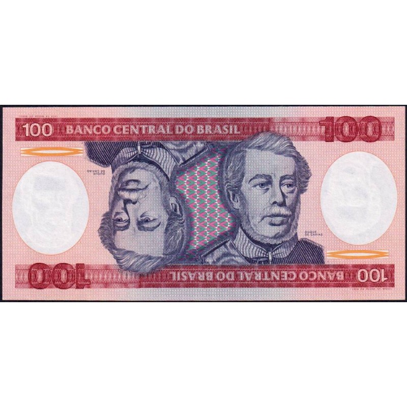 Brésil - Pick 198b - 100 cruzeiros - Série AA 6875 - 1984 - Etat : NEUF