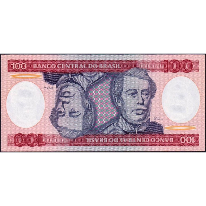 Brésil - Pick 198b - 100 cruzeiros - Série AA 7547 - 1984 - Etat : NEUF