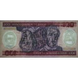 Brésil - Pick 198b - 100 cruzeiros - Série AA 8151 - 1984 - Etat : pr.NEUF