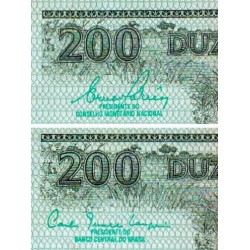Brésil - Pick 199a - 200 cruzeiros - Série AA 2237 - 1981 - Etat : pr.NEUF