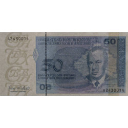 Bosnie-Herzégovine - Pick 57 - 50 convertible pfeniga - Série A - 1998 - Etat : NEUF
