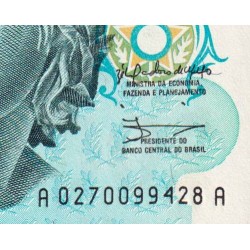 Brésil - Pick 229 - 200 cruzeiros - Série AA 0270 - 1990 - Etat : NEUF