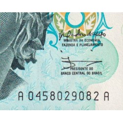 Brésil - Pick 229 - 200 cruzeiros - Série AA 0458 - 1990 - Etat : NEUF