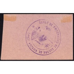 18 - Pirot 33 - Vierzon - Prisonniers de guerre - 10 centimes - Type a - 1916 - Etat : SPL