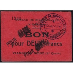 11 - Carcassonne - Bureau de Bienfaisance - 10 francs - 1945 - Etat : TTB+