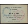 11 - Carcassonne - Bureau de Bienfaisance - 2 kg Pain bis blanc -1939/1945 - Etat : SPL