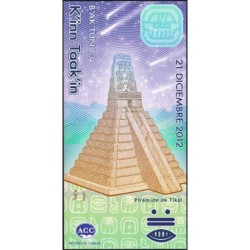 Mexique - Yucatan - 1000 soles de oro - Série A - 21/12/2012 - Polymère - Etat : NEUF