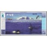 Antarctique - 5 dollars antarctique - Série K - 01/03/1996 - Etat : SPL+