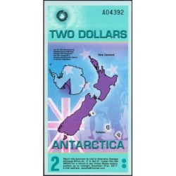 Antarctique - 2 dollars - Série A - 10/09/2014 - Polymère - Etat : NEUF