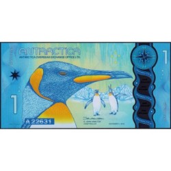 Antarctique - 1 dollar - Série A - 01/12/2015 - Polymère - Etat : NEUF