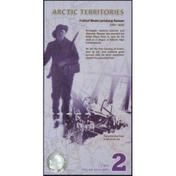 Arctique - 2 polar dollars - Série A - 2010 - Polymère - Etat : NEUF
