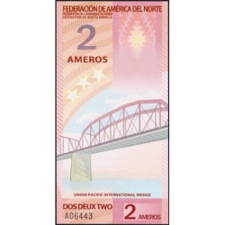 Fédération de l'Amérique du Nord - 2 ameros - 2011 - Etat : NEUF