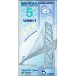 Fédération de l'Amérique du Nord - 5 ameros - 2011 - Etat : NEUF