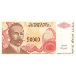 Bosnie Herzegovine - Pick 150 - 50'000 dinara - 1993 - Etat : NEUF