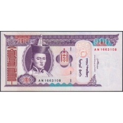 Mongolie - Pick 65b - 100 tugrik - Série AN - 2008 - Etat : NEUF