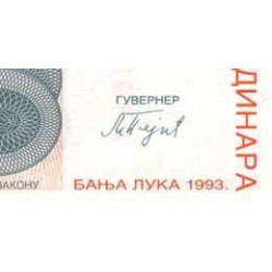 Bosnie-Herzégovine - Pick 156 - 5'000'000 dinara - Série A - 1993 - Etat : NEUF