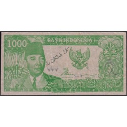Indonésie - Billet politique - 1'000 rupiah - Type c - 1964 - Etat : TTB