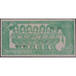 Indonésie - Billet politique - 1'000 rupiah - Type c - 1964 - Etat : TTB