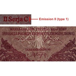 Pologne - Pick 31_1 - 5'000 marek - Emission II - Série C - 07/02/1920 - Etat : SUP