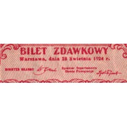 Pologne - Pick 46 - 50 groszy- Sans série - 28/04/1924 - Etat : TB