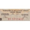 Pologne - Pick 76a - 2 zlote - Série BT - 26/02/1936 - Etat : pr.NEUF