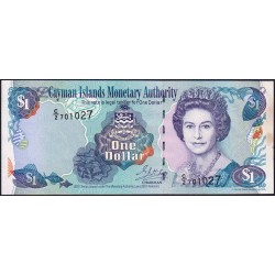 Caimans (îles) - Pick 26a - 1 dollar - Série C/2 - 2001 - Etat : SPL